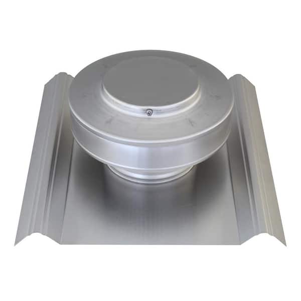 Active Ventilation SM-rib Aluminum Static Roof Vent 4 in. Dia. NFA 12 ...
