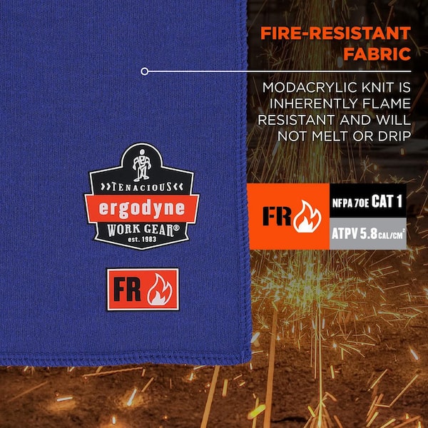 Ergodyne Chill-Its 6606FR Blue Cooling Towel 6606FR - The Home Depot