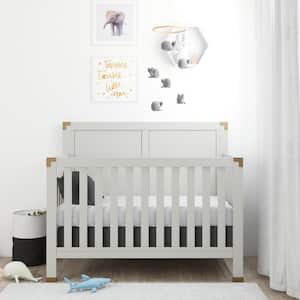 Mylan Graphite Gray 5-in-1 Convertible Crib