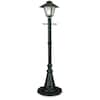 Patio Living Concepts Cape Cod Outdoor Lantern - White Resin Post Light With Dimmer