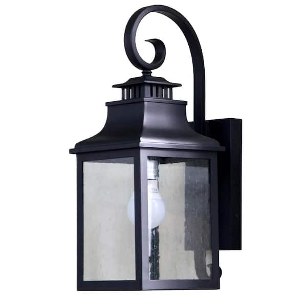 Unbranded Peter Black Dusk to Dawn Outdoor Hardwired Lantern Sconce