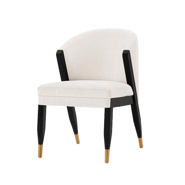 Manhattan Comfort Ola Cream Modern Chenille Upholstered