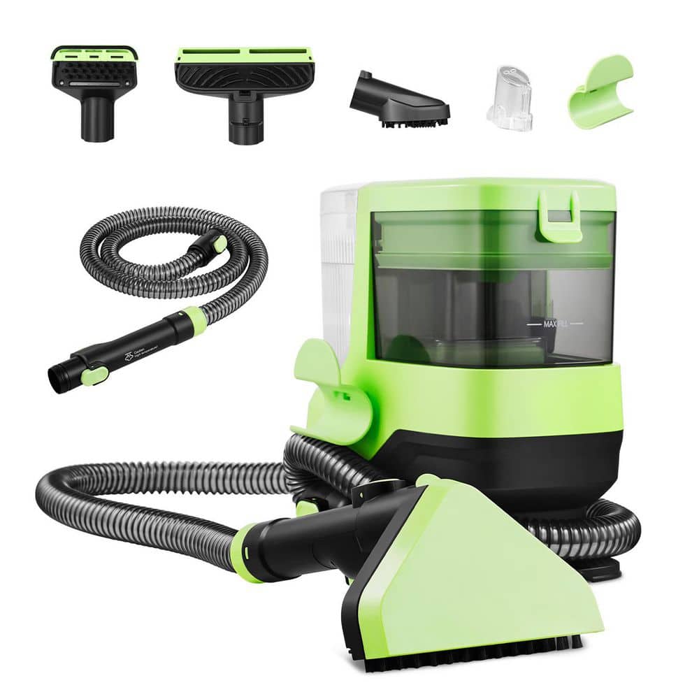 amzchef Corded Carpet Cleaner with 4 Modes,Smart Voice Prompting