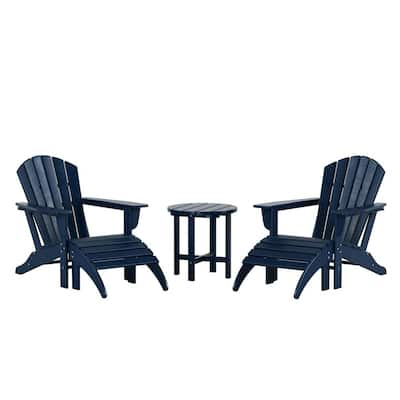 westin outdoor braxton folding plastic adirondack chair