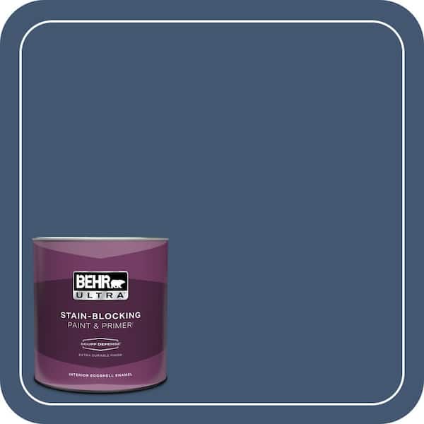 BEHR ULTRA 1 qt. Home Decorators Collection #HDC-WR14-7 Hidden Sapphire Extra Durable Eggshell Enamel Interior Paint & Primer