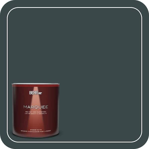 BEHR MARQUEE 1 qt. #T14-16 Arboretum Matte Interior Paint & Primer