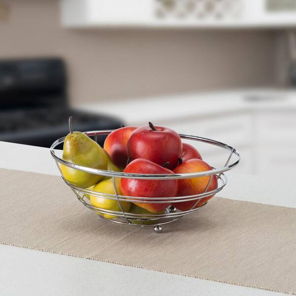 Home Basics Flat Wire Fruit Bowl