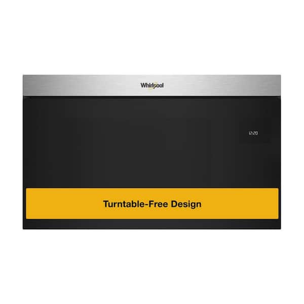 30 in. 1.1 cu. ft. Over-the-Range Microwave in Fingerprint Resistant Stainless Steel with Turntable Free Design