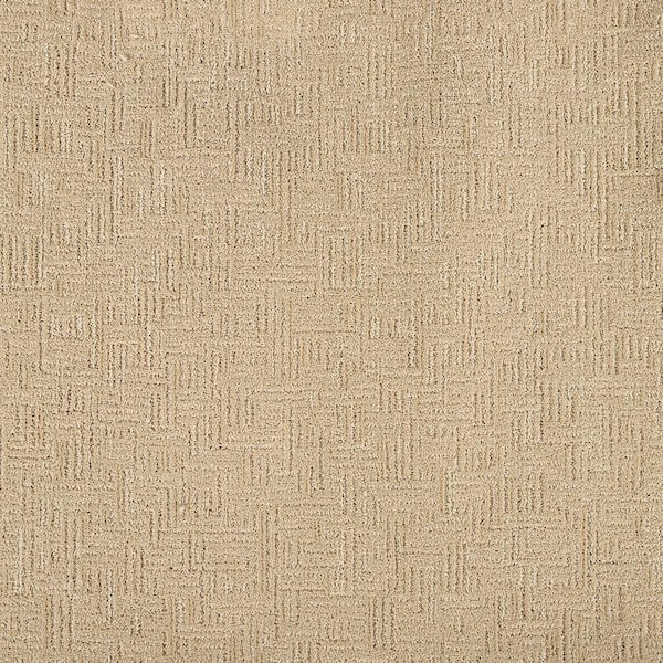 Lifeproof with Petproof Technology Crystal Cavern - Canvas-Beige 12 ft. 45 oz. Triexta PET Pattern Installed Carpet
