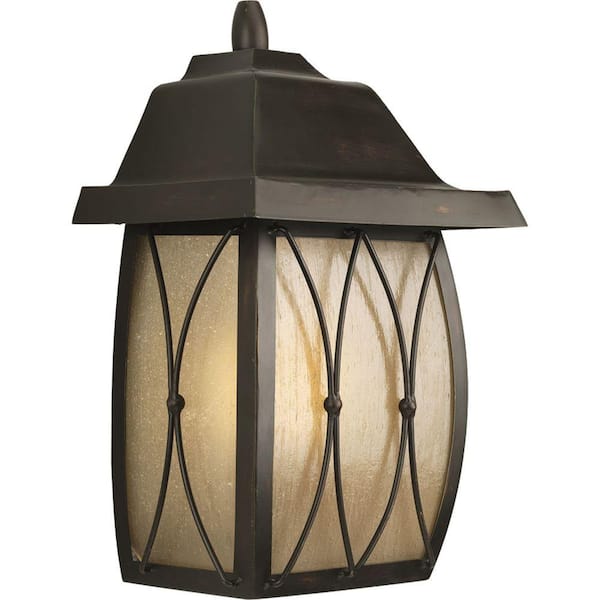Progress Lighting Montreux Collection Antique Bronze 1-light Wall Lantern-DISCONTINUED
