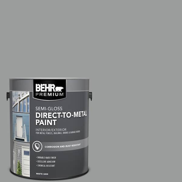 1 gal. #AE-51 Coast Guard Gray Semi-Gloss Direct to Metal Interior/Exterior Paint