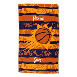 NBA Suns Multi-Color Graphic Pocket Cotton/Polyester Blend Beach Towel
