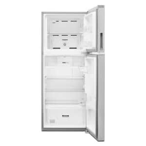 24 in. 11.6 cu. ft. Top Freezer Refrigerator in Fingerprint Resistant Stainless, Counter Depth