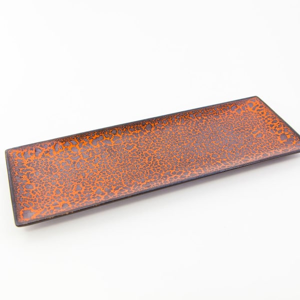 Carthage.Co Zaghwan Appetizer Plate, Tangerine