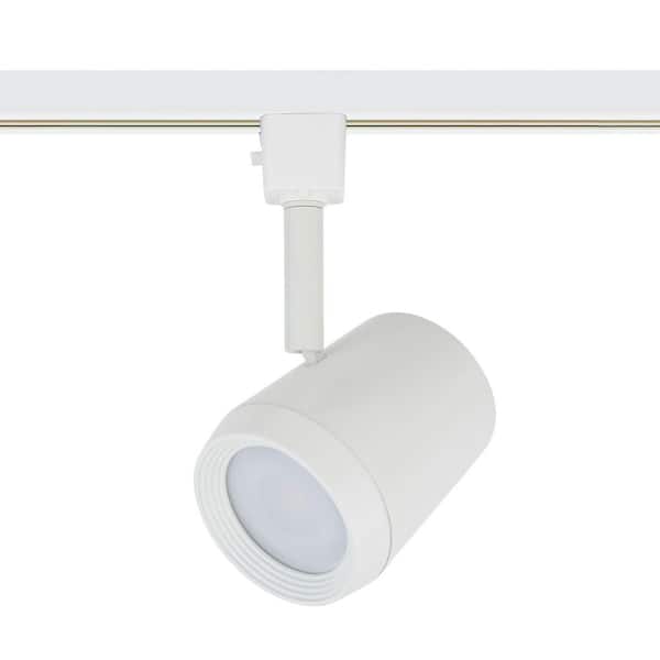 Ocularc 7030 White Integrated LED 5CCT Fixed Track Hardwired Track Lighting Cylinder L Track Head