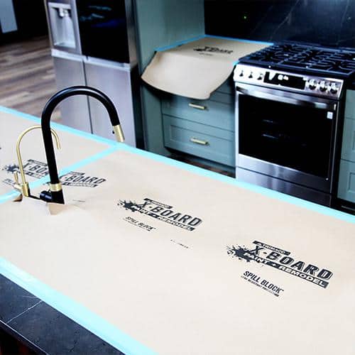 Cabinet side panels, 18 mm thick Thermoplastic tray protector Rear  backsplash : 910 ‹ SCILM