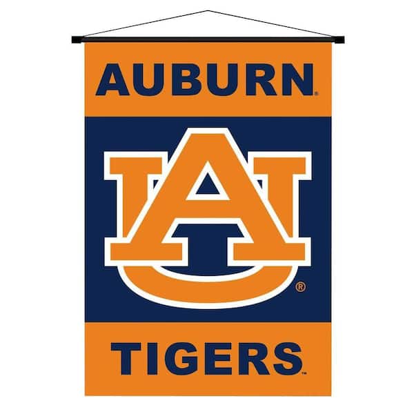 BSI Products NCAA Auburn Tigers Indoor 3 ft. 3 in. x 2 ft. 3 in. Banner Scroll