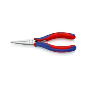 5-3/4 in. Electronics Pliers-Flat Tips with Comfort Grip
