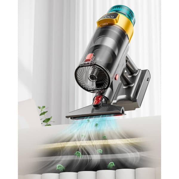 LAIFUCAM 580W 48KPa Bagless Cordless HEPA Upright Stick Vacuum