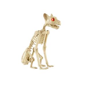 14 in Animated LED Skeleton Cat