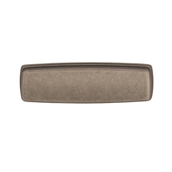 Kane 3-3/4 in. (96mm) Classic Weathered Nickel Cabinet Cup Pull