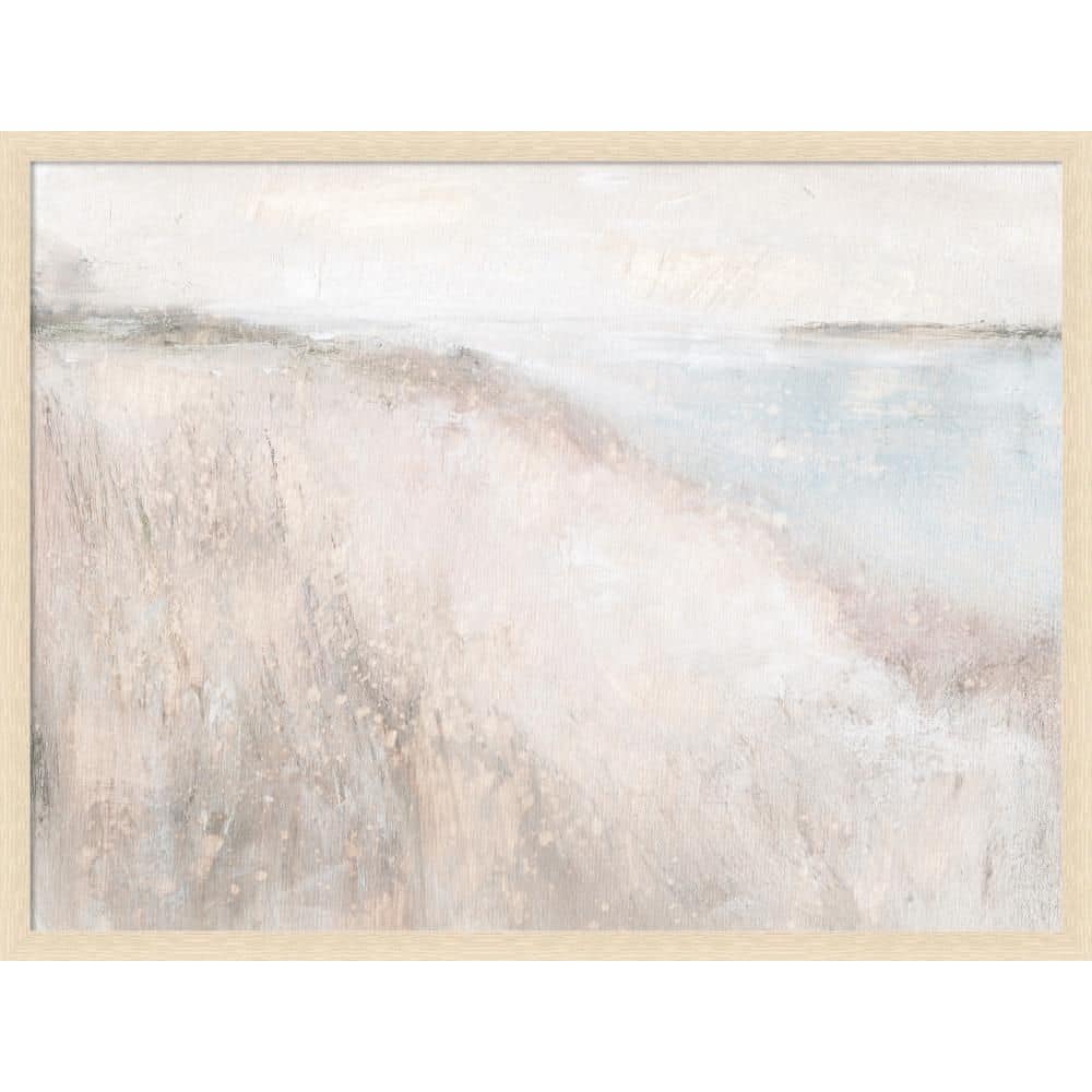 "Woodgrain ""Linger Abstract Landscape"" by Naomi Hink NLS Design Abstract Framed Canvas Art Print 29 in. x 38 in." price history on PriceWatchPro
