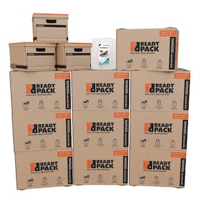 13 Box Home Office Moving Kit