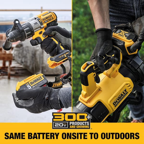 DEWALT 20V MAX Cordless Lithium-Ion String Trimmer/Blower Combo Kit  (2-Tool) with 4.0Ah Battery Pack and Charger Included DCKO975M1 - The Home  Depot