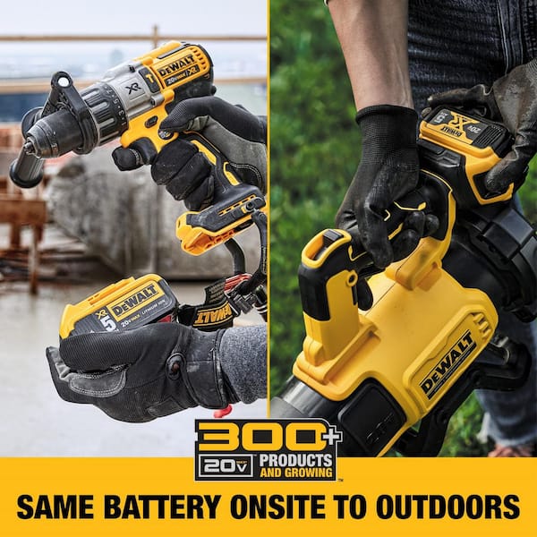 DEWALT 13 in. 20V Max Lithium-Ion Cordless String Trimmer with (1) 4.0Ah Battery and Charger Included