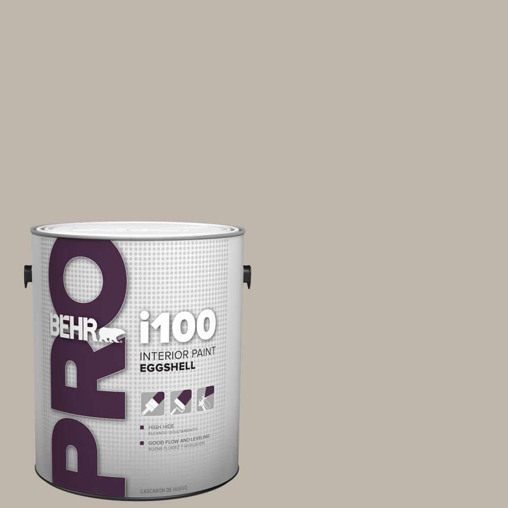 BEHR PRO 1 gal. HDCCT21 Grey Mist Eggshell Interior Paint PR13001