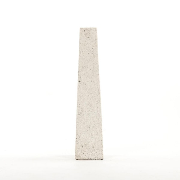 Zentique Matte Cream Ceramic Accent Decor Large
