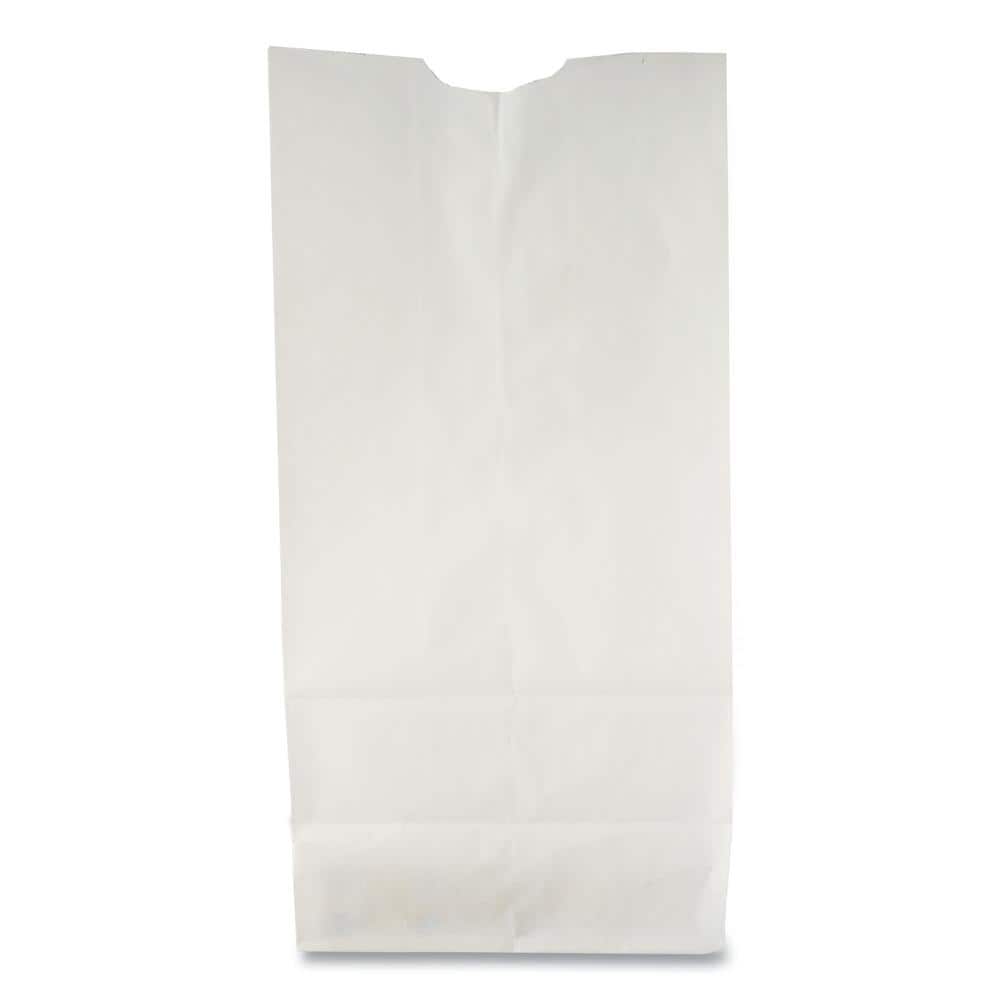 San Francisco Paper Berkeley Bags 7 x 4 x 7 Whiteboard White - 100 Bags/Case