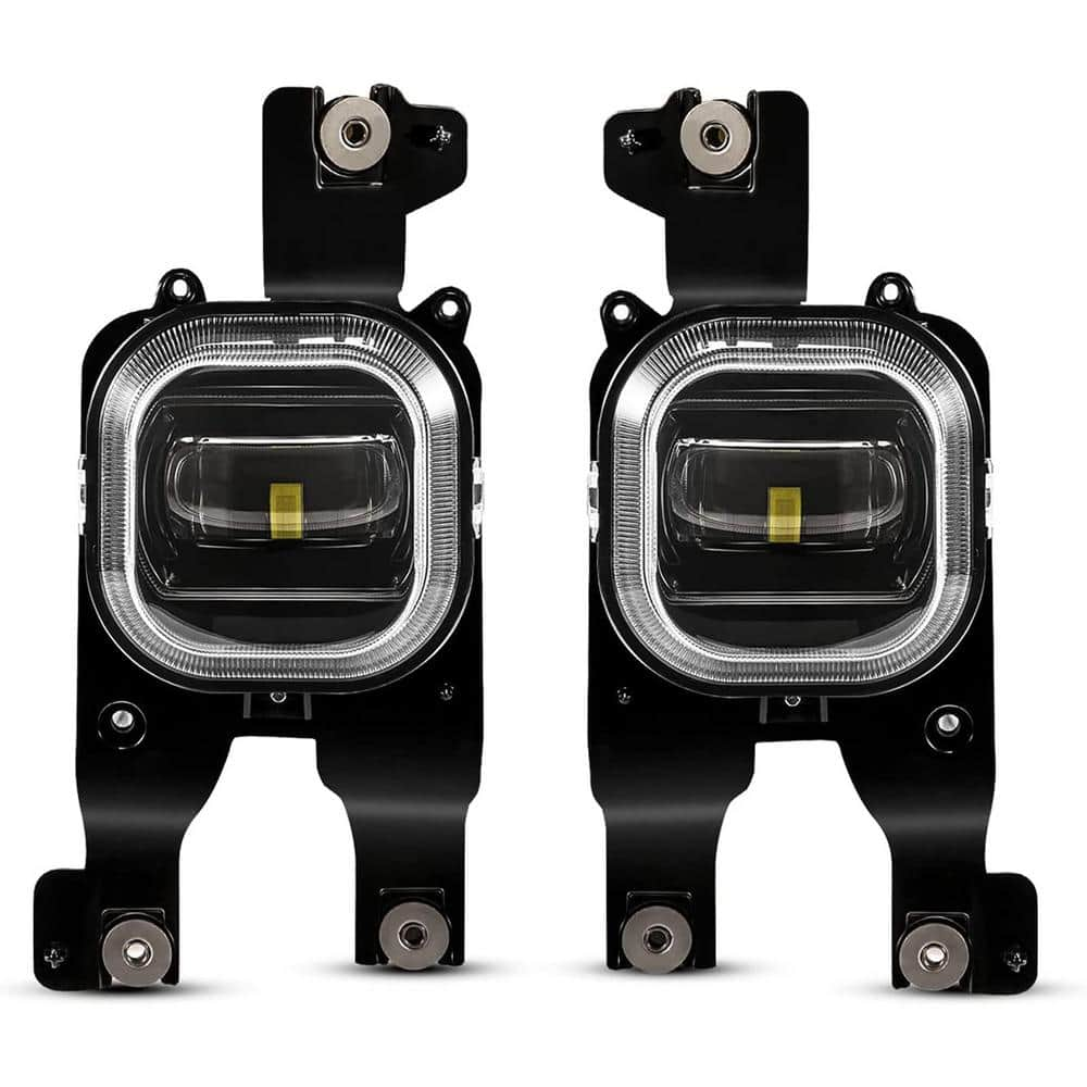 FieryRed LED Fog Light, Compatible with F250, F350, and F450