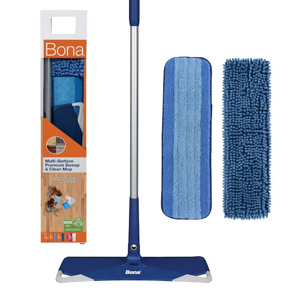 Premium Microfiber Hard Surface Mop and Duster