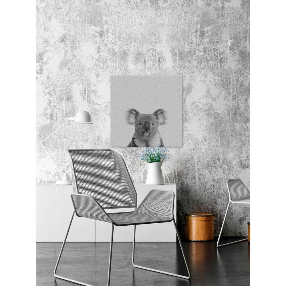 40 in. H x 40 in. W Playful Koala II by Marmont Hill Canvas Wall Art