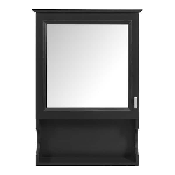 20 in. W x 29 in. H Rectangular MDF Medicine Cabinet with Mirror