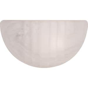 1-Light White Interior Wall Sconce