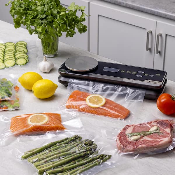 https://images.thdstatic.com/productImages/3ea35581-ad2b-42e3-93fd-6cc99748421d/svn/black-stainless-steel-presto-food-vacuum-sealers-05623-31_600.jpg