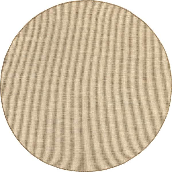 nuLOOM Rosy Classic Indoor/Outdoor Area Rug 2' x 3' in Natural