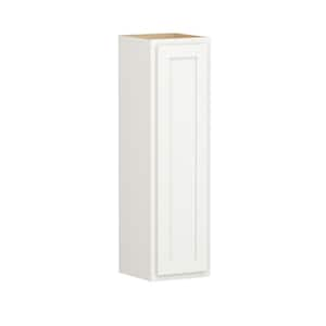 Shaker Partial Overlay 12 in. W x 12 in. D x 42 in. H Plywood Assembled Wall Kitchen Cabinet in Linen White