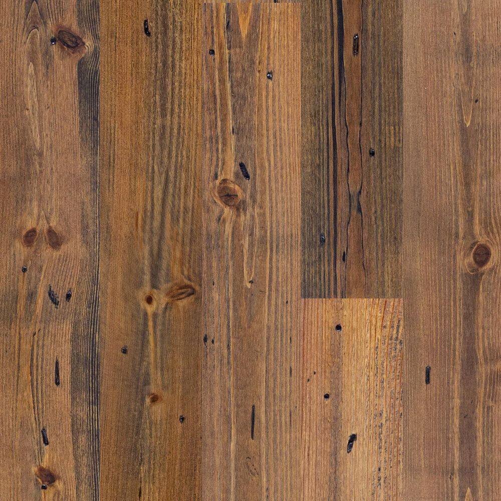 CENTURY FLOORING Distressed Smoked Sierra Pine 3/4 in. Thick x 5-1/8 in ...