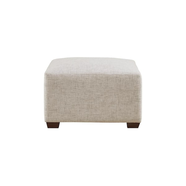 INK+IVY Molly 30 in. Fabric Sectional Sofa in. Linen