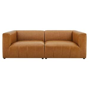 Clihome 84 in. White Velvet 2-Seater Loveseat with Storage
