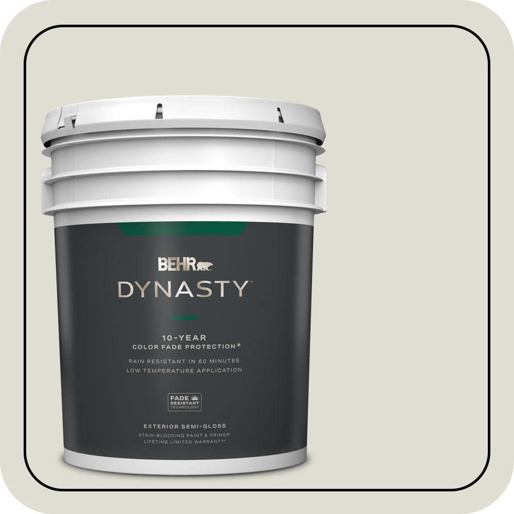 5 gal. #BWC-28 Alpine Frost Semi-Gloss Exterior Stain-Blocking Paint & Primer price history on PriceWatchPro