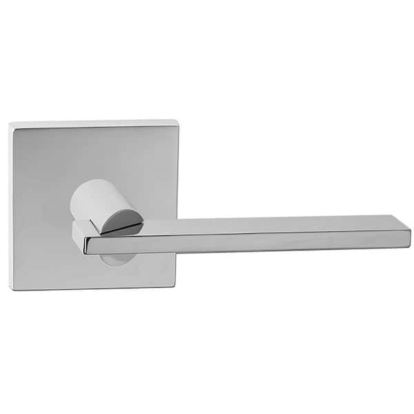 DELANEY HARDWARE Bravura Raleigh 943-7 Dummy Door Lever Bright Chrome w/ square trim
