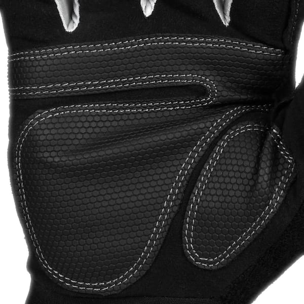 Husky Oversize Medium Pro Fingerless Magnetic Mechanics Glove, Black