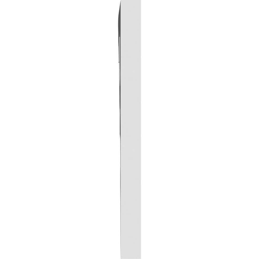 White PVC Decorative Architectural Bracket, 5" x 8"