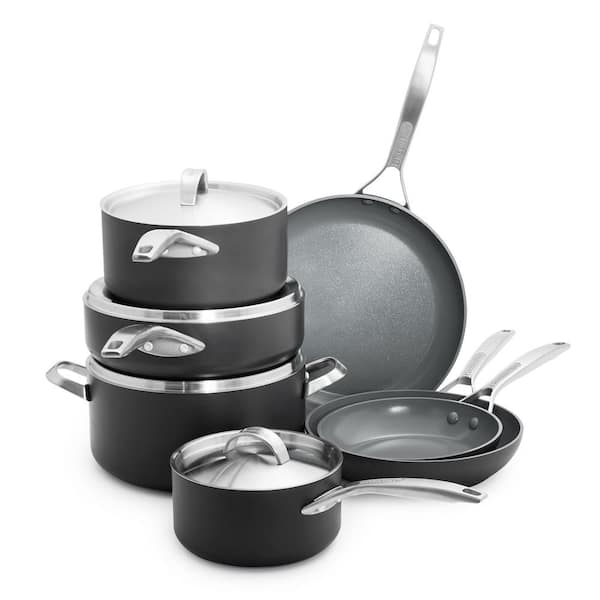 Cuisinart Culinary Collection 12-Piece Cookware Set - Black