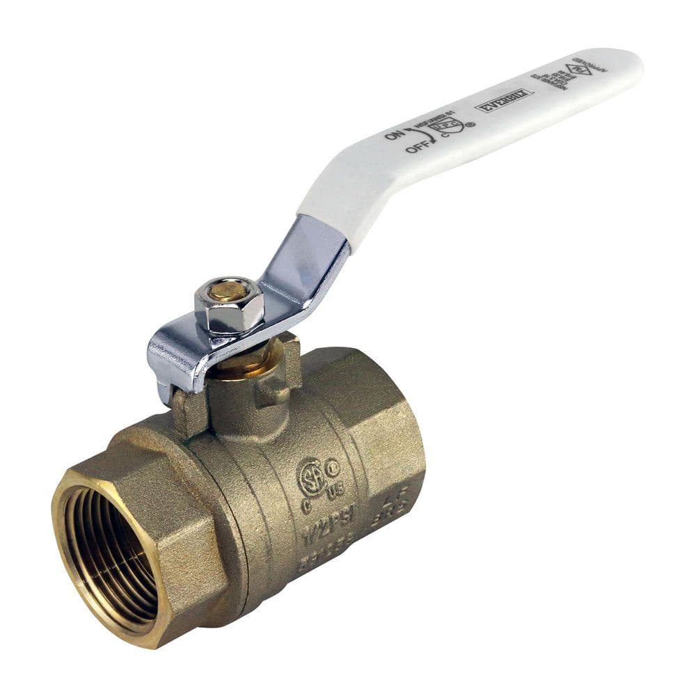 3/4 in. FNPT x 3/4 in. FNPT Lead Free Brass Full Port Threaded Ball Valve price history on PriceWatchPro