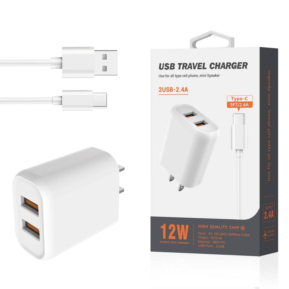 12W Home Charger with 10ft Lightning Cable